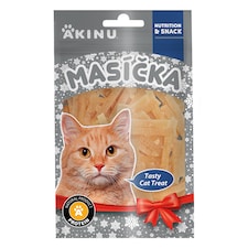 Akinu MASÍČKA Kuřecí řezanky pamlsek pro kočky 50 g