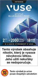 Vuse GO Reload 2000 Pod Blueberry Mint