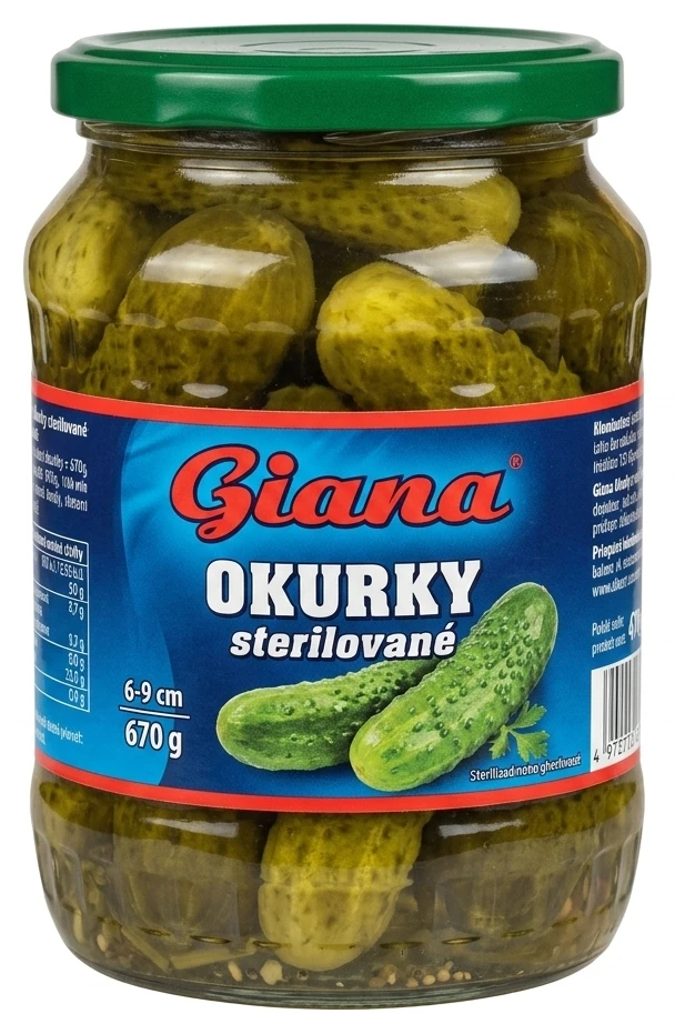Giana Okurky sterilované