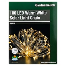 Garden meister GM3016 100 LED solárních řetězových světel