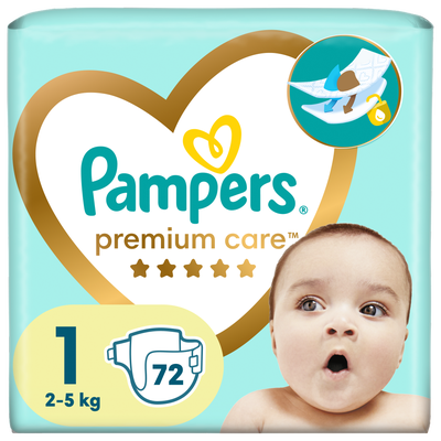 Pampers Premium Care vel. 1 (2-5kg)