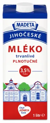MADETA Jihočeské mléko trvanlivé plnotučné