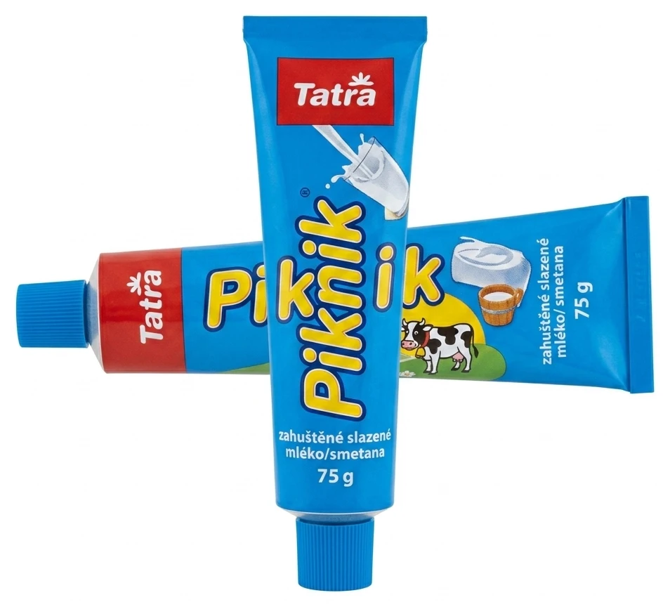 Tatra Piknik/Pikao/Jesenka zahuštěné slazené mléko/smetana