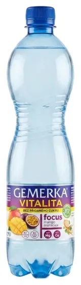 GEMERKA VITALITA Minerální voda ochucená