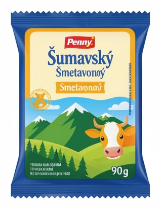 Sýr tavený Šumavský smetanový