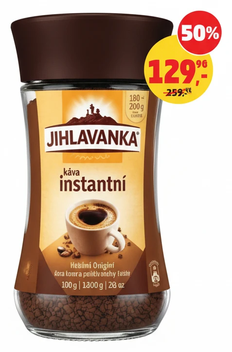 Káva Jihlavanka instantní