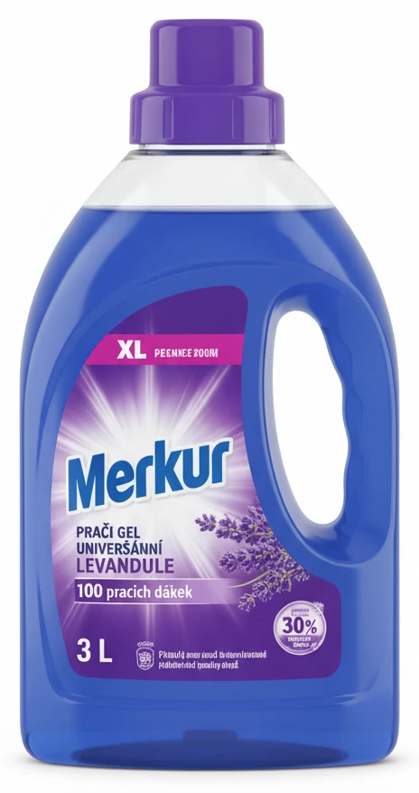 Prací gel univerzální Levandule Merkur