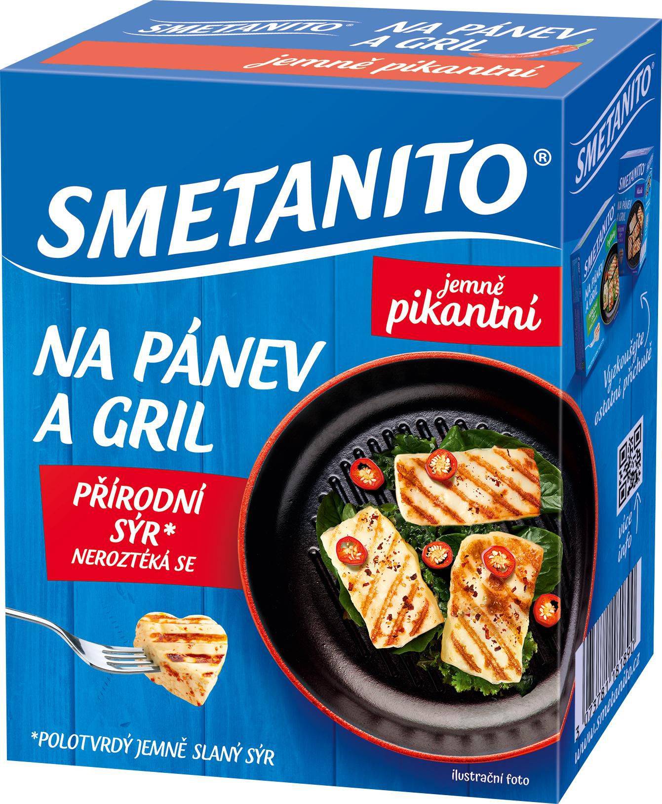 Smetanito sýr na gril a na pánev  jemně pikantní 200g