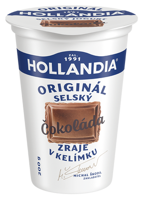 Hollandia Selský jogurt, čokoláda