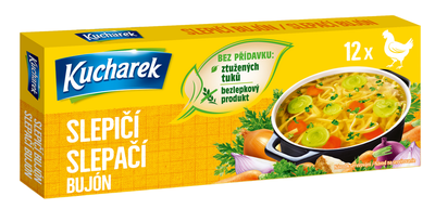Kucharek Bujón slepičí 12ks