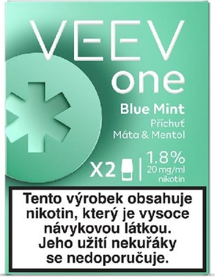 VEEV ONE Blue Mint 1,8% 2x2ml (20 mg)