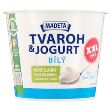 Madeta Jihočeský tvaroh & jogurt bílý 250g