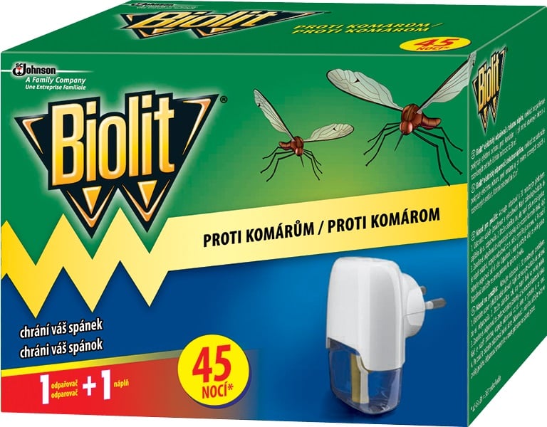 Biolit Elektrický odpařovač s tekutou náplní 45 nocí