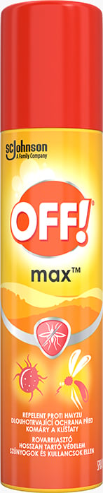 OFF! Max spray repelent proti hmyzu