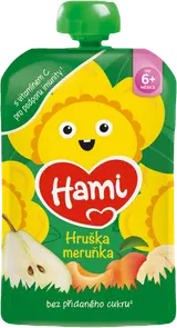 Hami Kapsička jablko, hruška, banán a meruňka