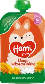 Hami Kapsička mango a kokosové mléko