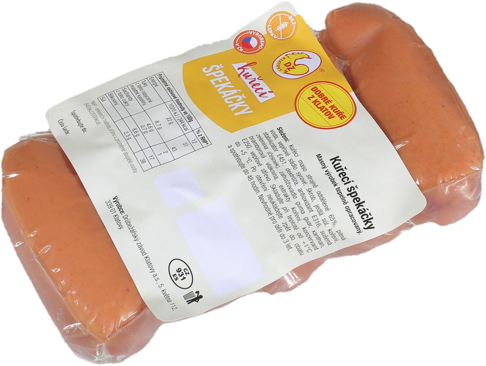 DZ Klatovy Kuřecí špekáčky