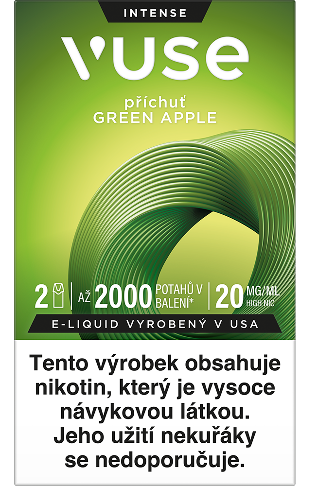 Vuse GO Reload 1000 Pod Green Apple