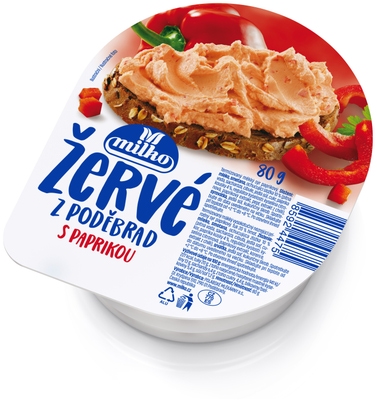 Milko Žervé s paprikou