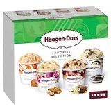 Häagen-Dazs Variace smetanových mražených krémů 4 x 95ml (318g)