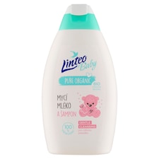 Linteo Baby Mycí mléko a šampon 425ml