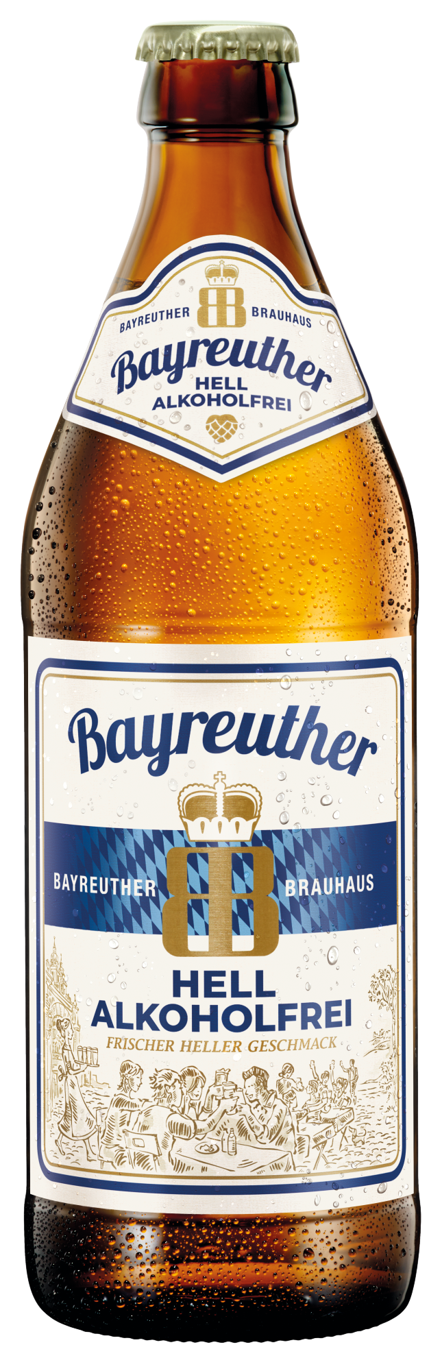 Bayreuther Hell Alkoholfrei sklo