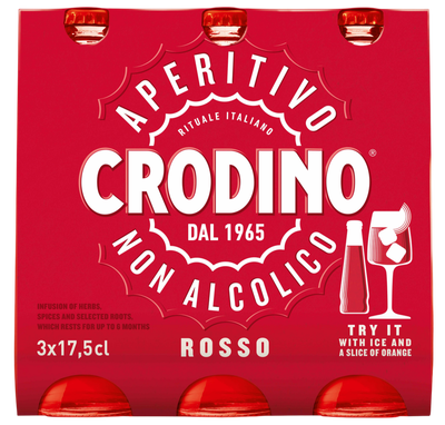 Crodino Rosso nealko (3x 175 ml)