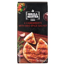 Grill Master Měkký zrající plnotučný sýr s kořenícím přípravkem 4 x 100g