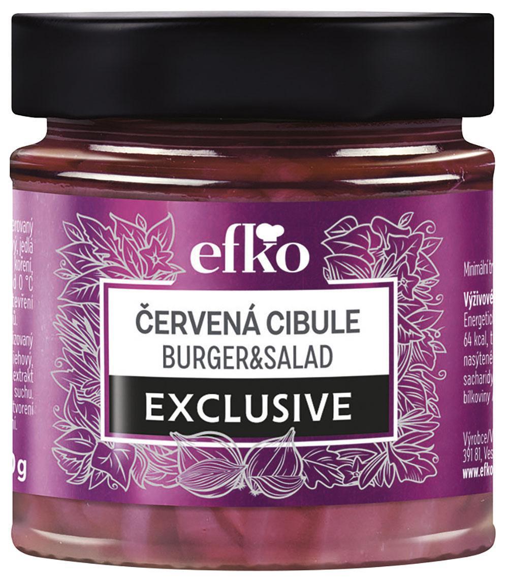 Efko Exclusive Červená cibule Burger & Salad