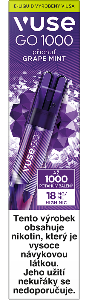 Vuse GO 1000 Grape Mint