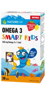 Naturevia Omega 3 Smart Kids 30 želé