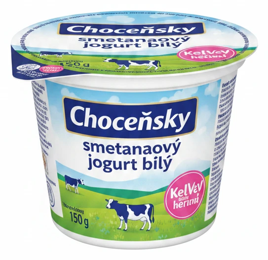 Choceňský smetanový jogurt bílý