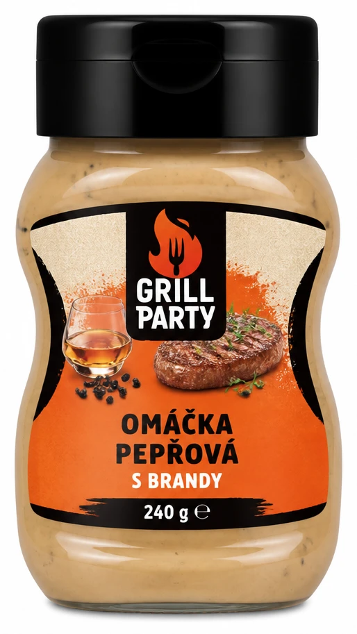 Grill Party Omáčka pepřová s brandy