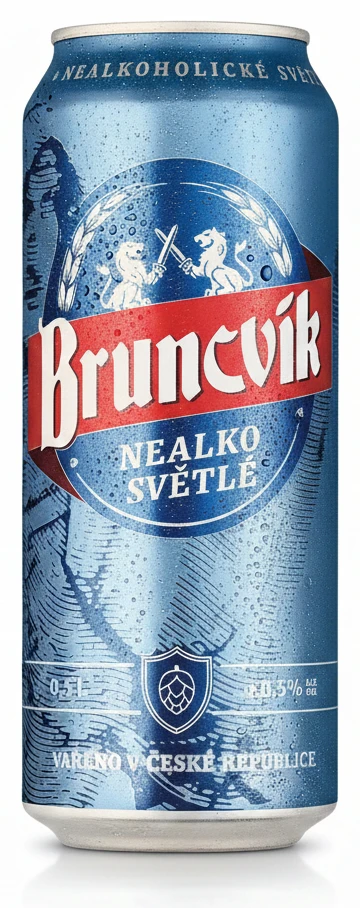 Bruncvík Nealkoholické pivo světlé