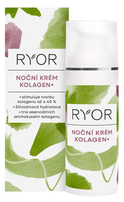 Ryor Noční krém Kolagen+