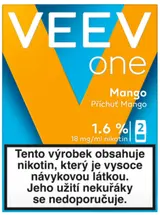 VEEV ONE Mango 2 náplně do e-cigarety 1,6%