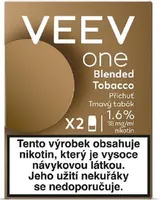 VEEV ONE Blended Tobacco 2 náplně do e-cigarety 1,6%