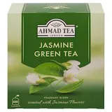 Ahmad Tea London zelený čaj ovoněný květy jasmínu porcovaný 100 x 2g (200g)