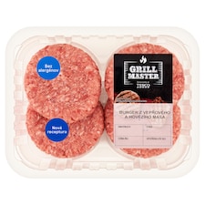 Grill Master Burger z vepřového a hovězího masa 0,440kg