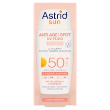Astrid Sun Anti Age tónovací ultralehký pleťový fluid na opalování SPF 50+ 40ml