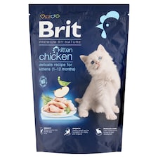 Brit Premium by Nature Kitten Chicken kompletní krmivo pro kočky 800g