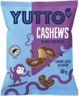 Yutto Kešu v mléčné čokoládě
