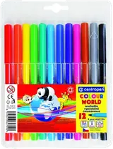 Centropen Colour World barvené fixy, sada