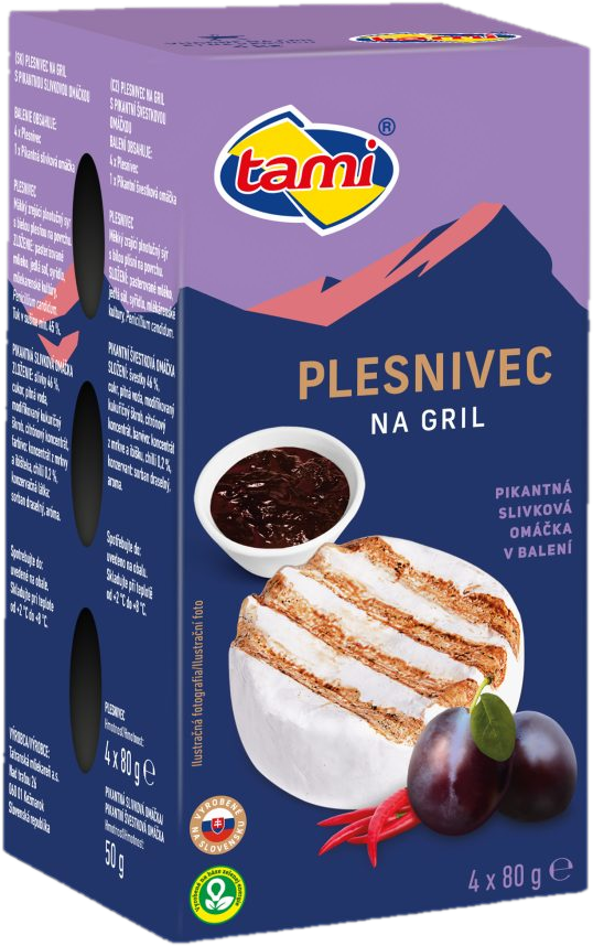 Tami Plesnivec na gril pikantní švestka (4×80 g)