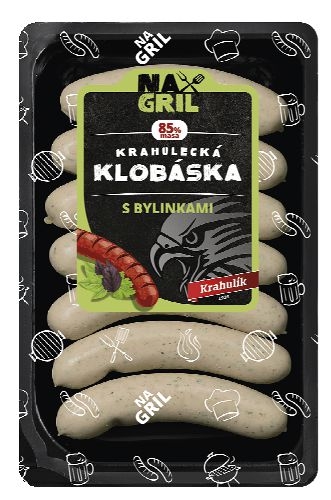 Krahulík Krahulecká klobáska s bylinkami na gril 210g