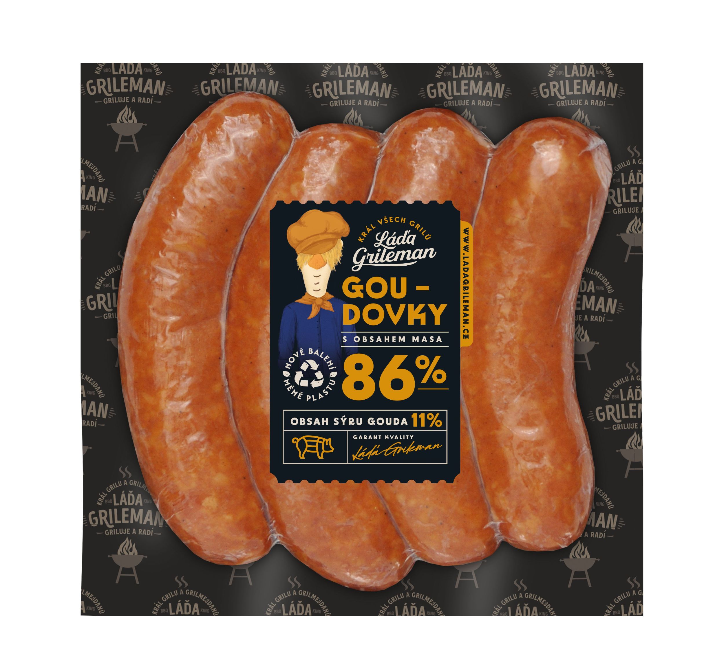 Láďa Grileman Goudovky original 450g