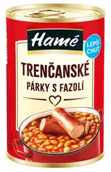 Hamé Trenčanské párky s fazolí