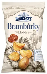 Jihočeské Brambůrky s příchutí klobása