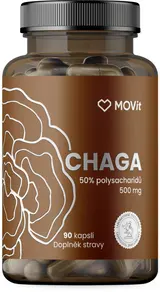 MOVit Chaga 50% polysacharidů 500mg cps.90
