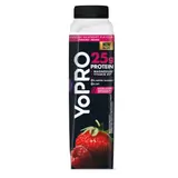 YoPRO jogurtový nápoj s příchutí jahoda-malina 300g